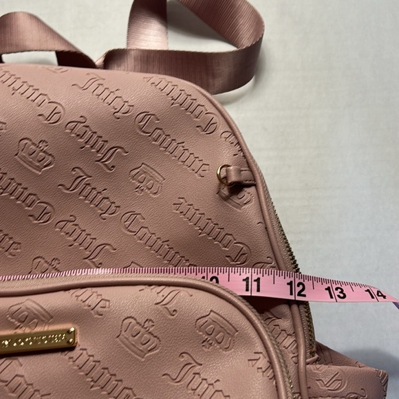 JUICY COUTURE BESTSELLING ROSSIE BACKPACK BACK TO SCHOOL BLUSH COLOR - Picture 13 of 16
